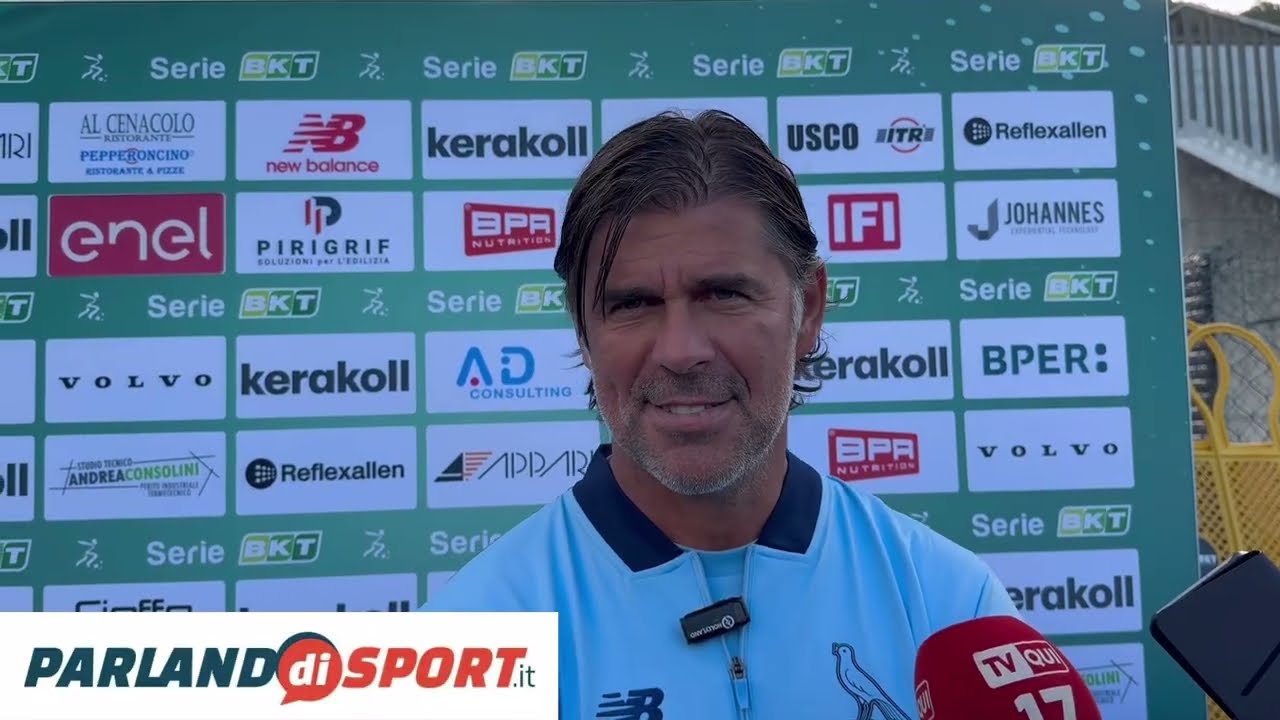 Modena Fc, intervista mister Sottil dal ritiro di Fanano