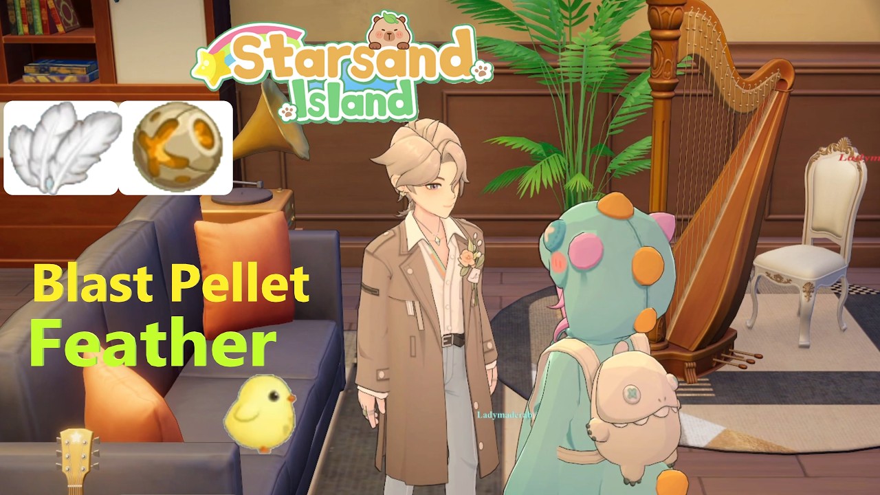 Blast Pellet & Feather Quest - STARSAND ISLAND