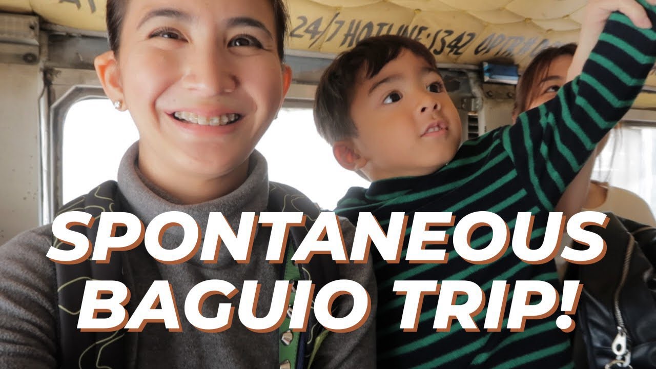Two days in BAGUIO via car, cab, and jeepney!