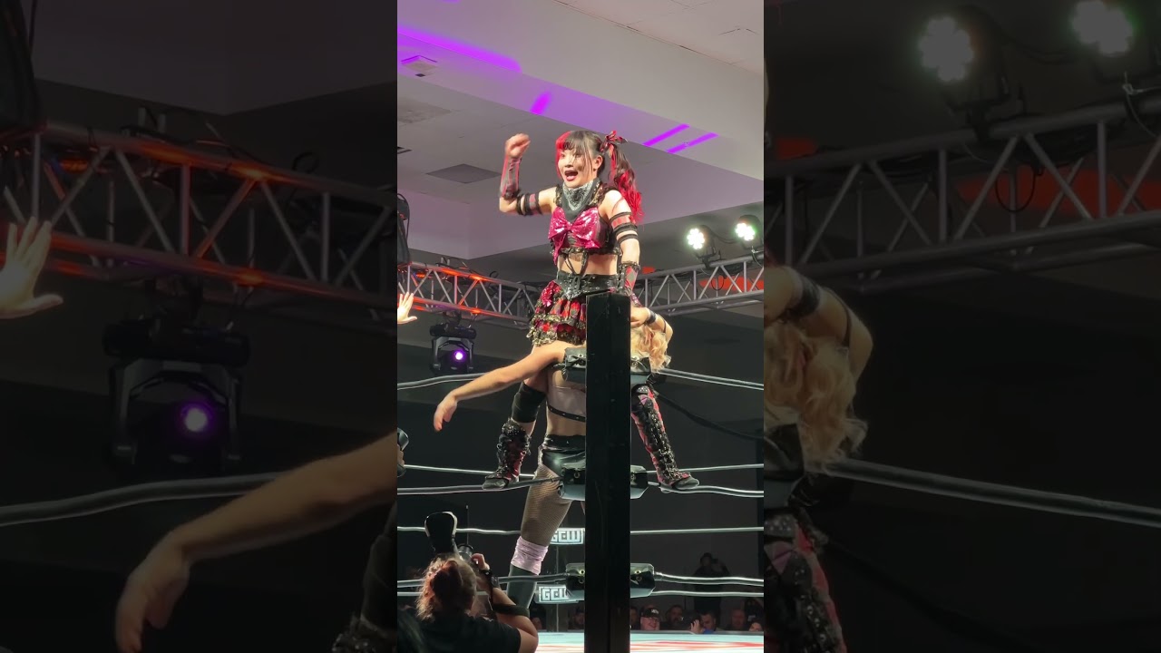 Maki Itoh Punches Kenzie Paige