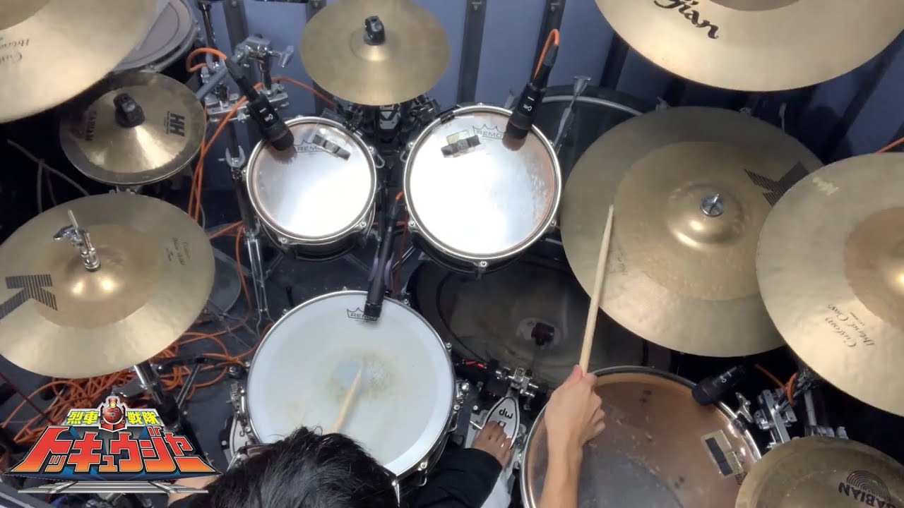 烈車戦隊トッキュウジャー/伊勢大貴 [Full Ver.] (Drum cover)