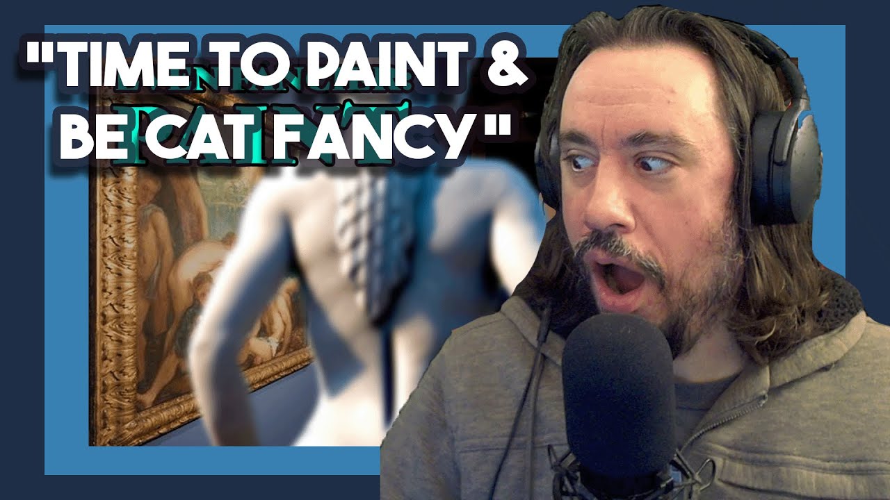 Vet Reacts *TIME TO PAINT & BE CAT FANCY* Even Fancier: Paintings By Incognito Mode
