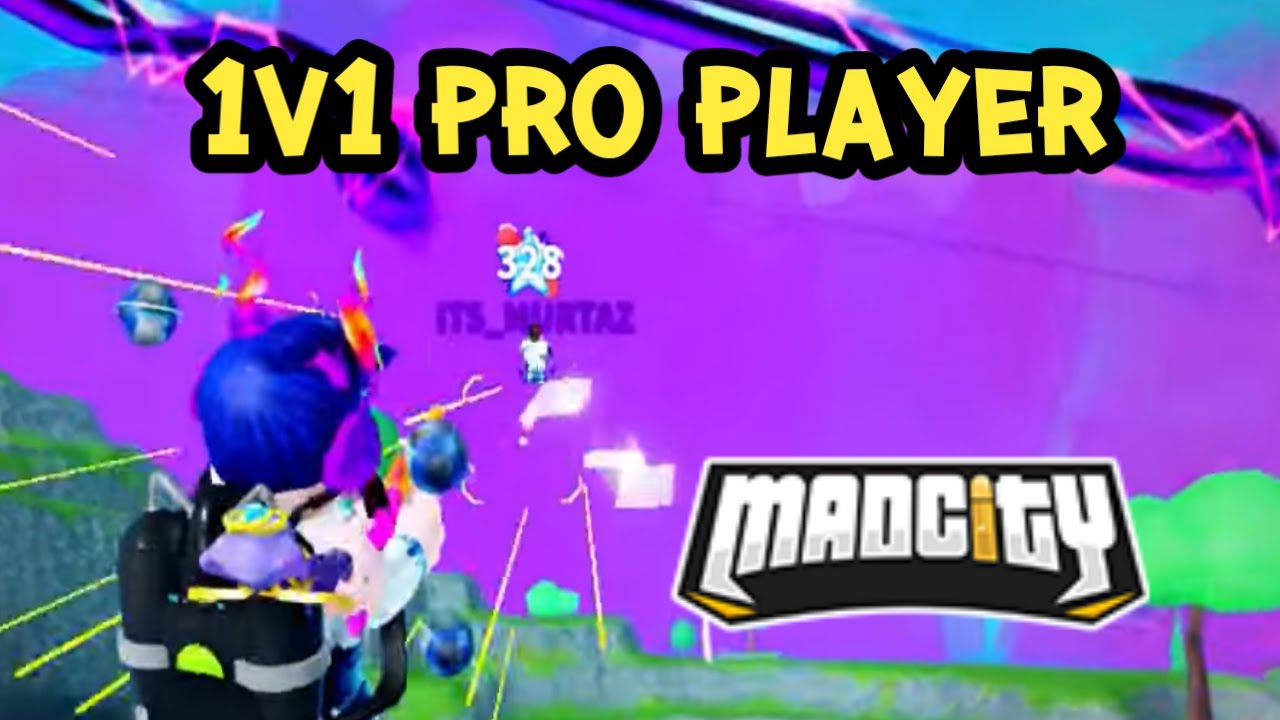 mad city hero 115 : small head 1v1 pro player rank 328 | roblox gameplay