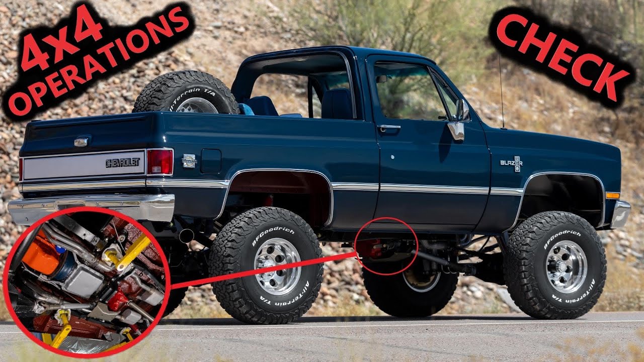 Full Length | 1988 Chevy K-5 Blazer 4x4 Operations check