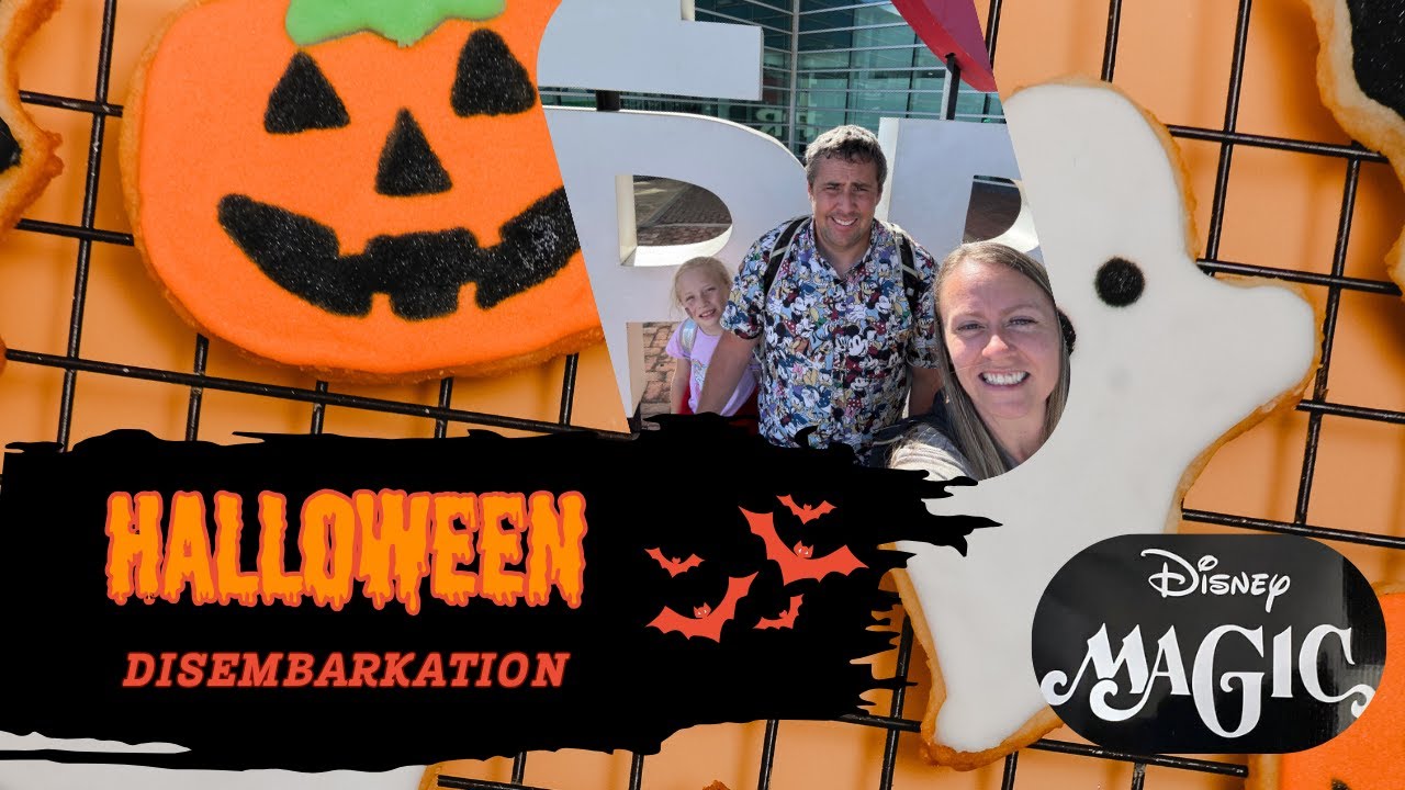 Leaving the Disney Magic ⚓ Flying Home & Halloween Night Fun! 🎃