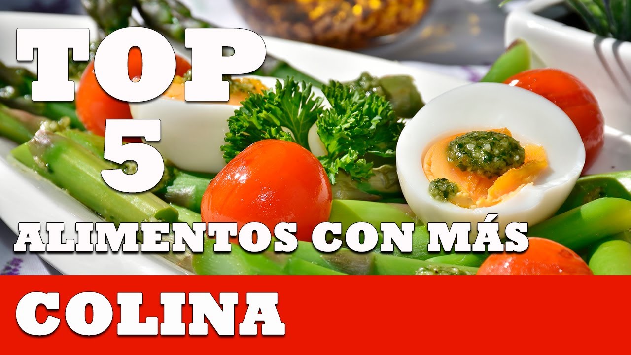 Alimentos con colina - Vida saludable - Superalimentos