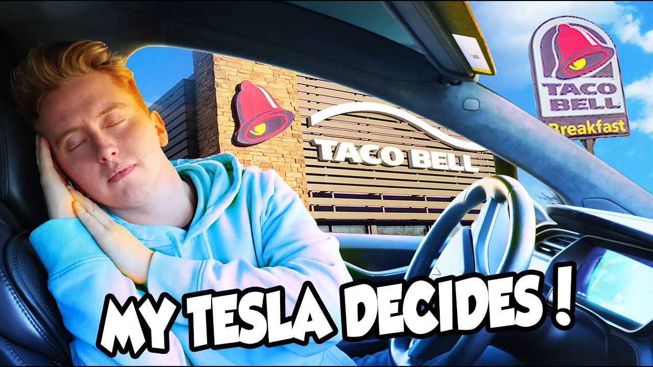 TESLA DECIDES WHAT I EAT FOR 24 HOURS