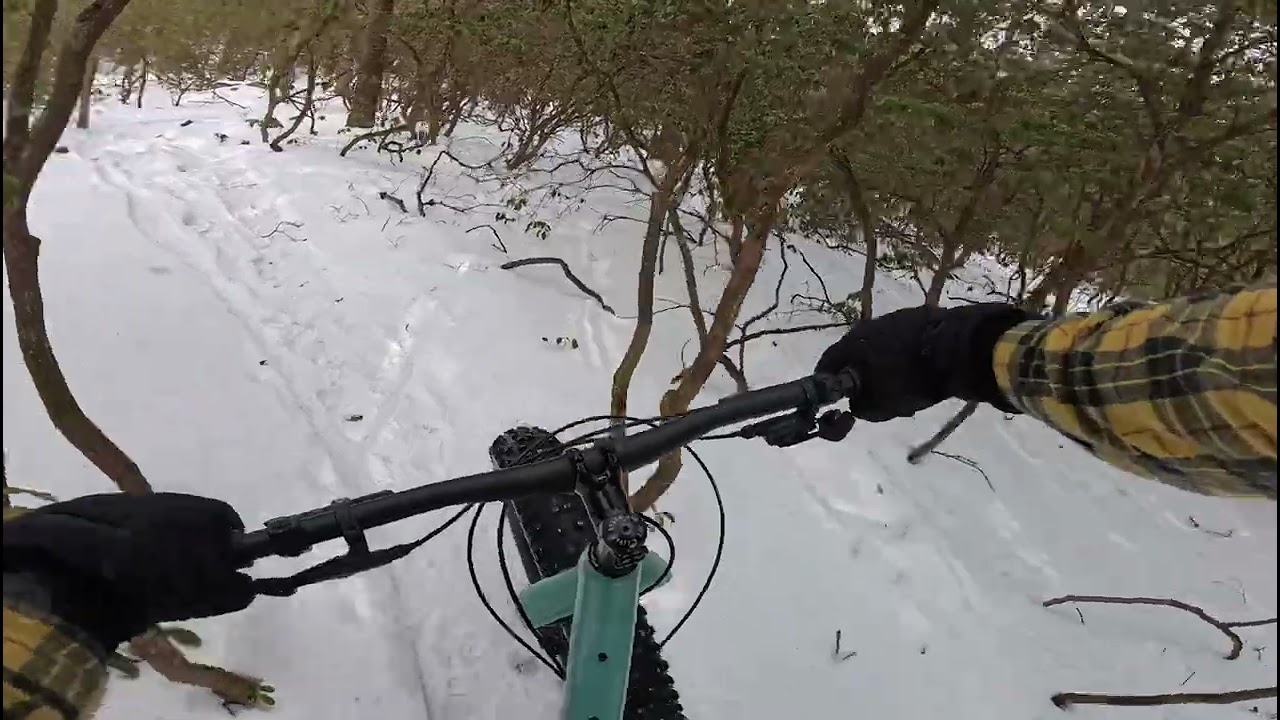Snow Biking!