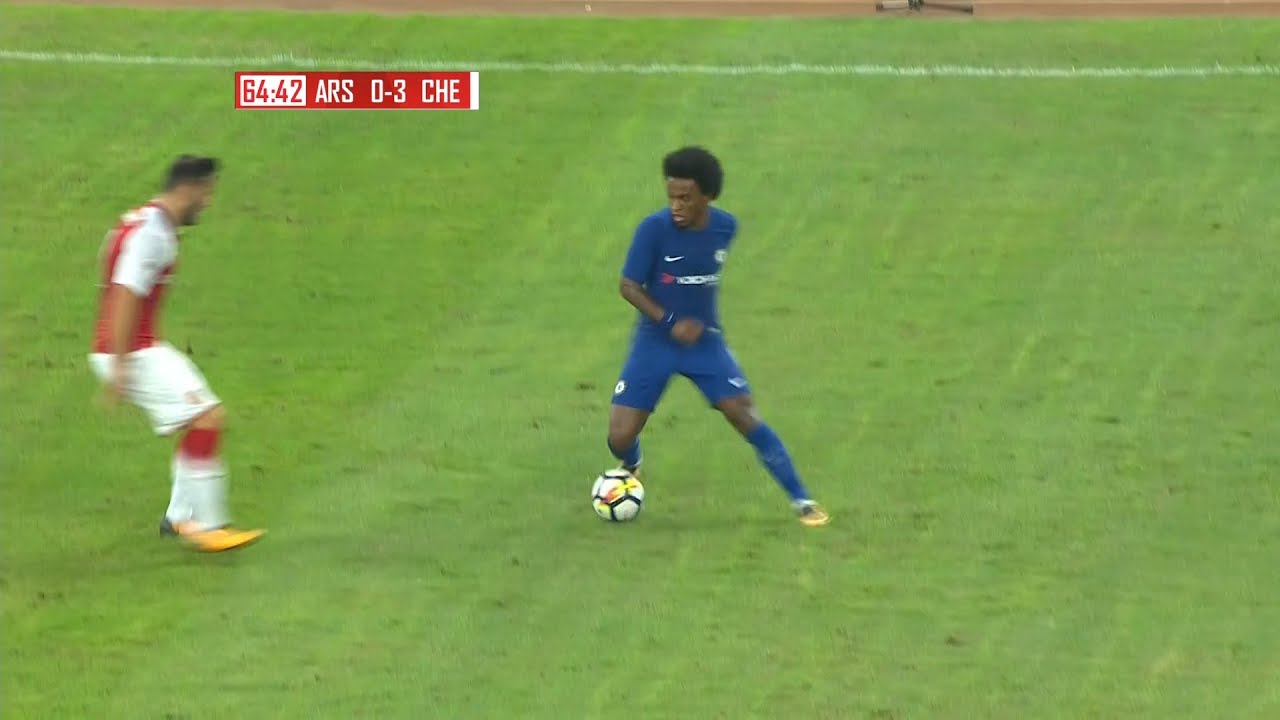 Willian vs Arsenal (Pre-Season) 22/07/2017 HD 1080i