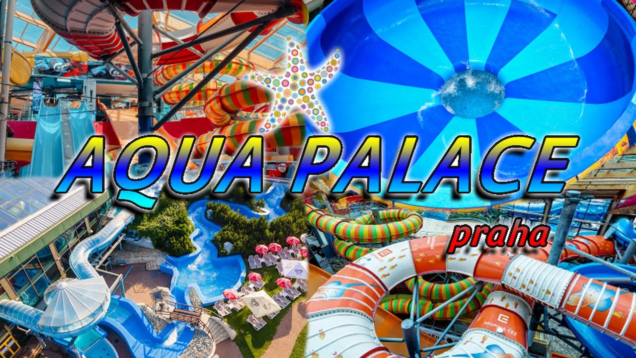 [POV] Все водные горки в Aquapalace Praha