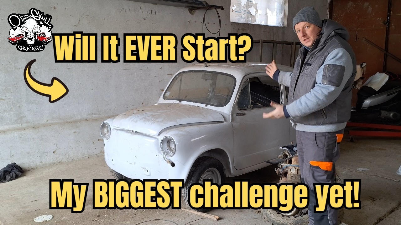 Найденный в амбаре Zastava 850 – заведётся ли он когда-нибудь? Это не Fiat 600 | Возрождение полу...