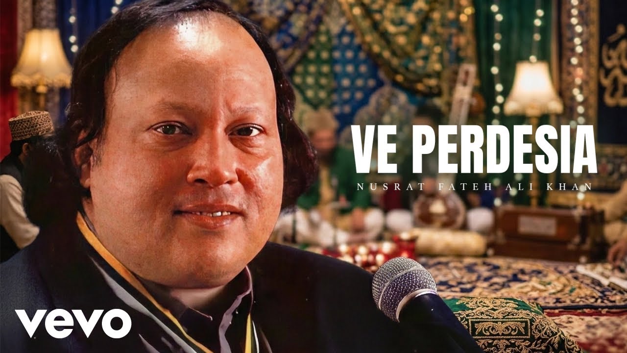 Ve Perdesia (Lyric Video) | Ustad Nusrat Fateh Ali Khan Songs | #NFAK #Qawwali