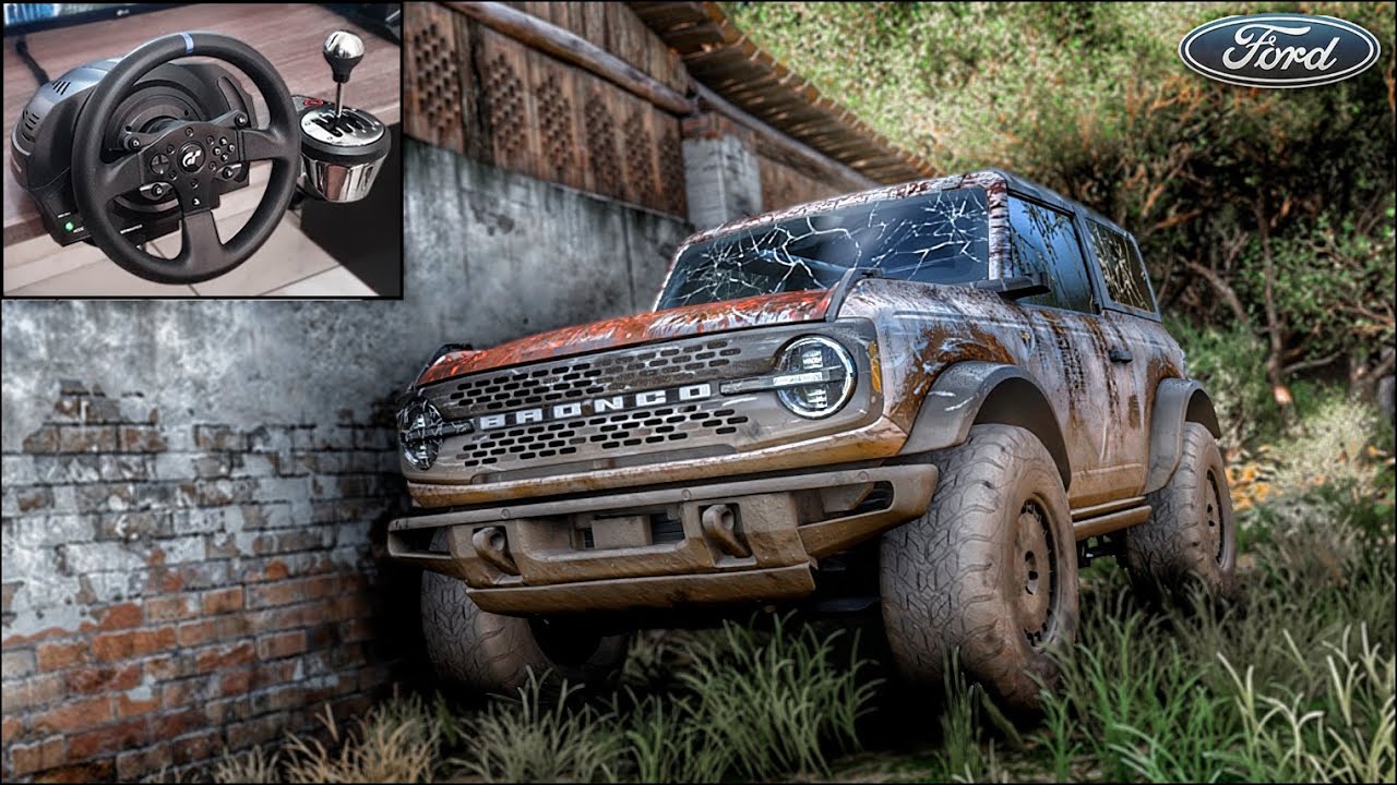 Rebuilding a FORD BRONCO - Forza Horizon 5 - Thrustmaster T300RS Gameplay.