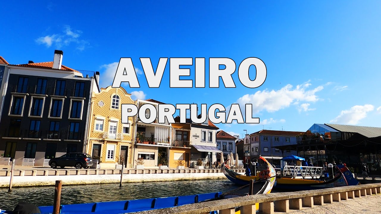 Aveiro, Portugal - Driving Tour 4K