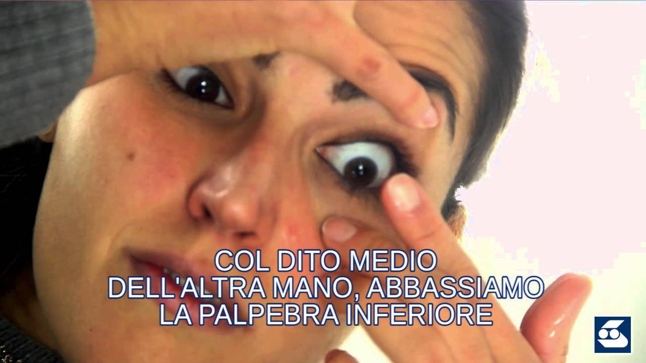 Come mettere lenti a contatto rigide