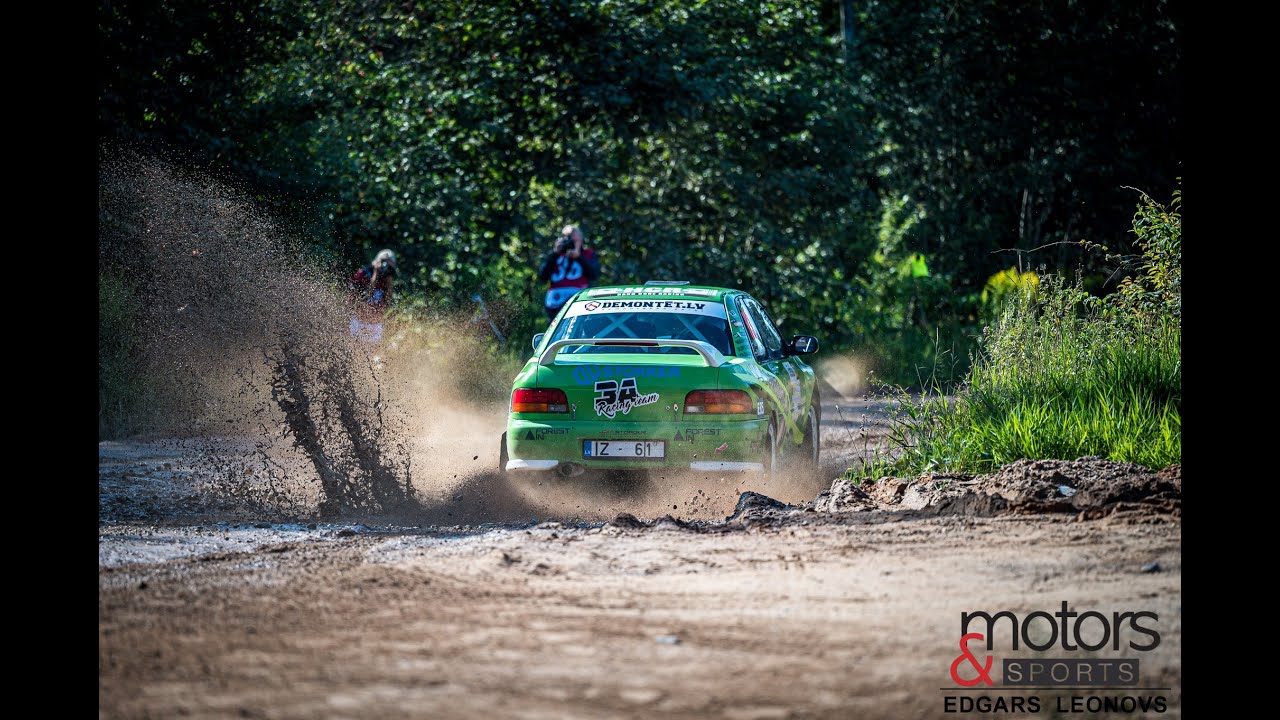 Rally Cēsis 2023. Onboard SS1 
