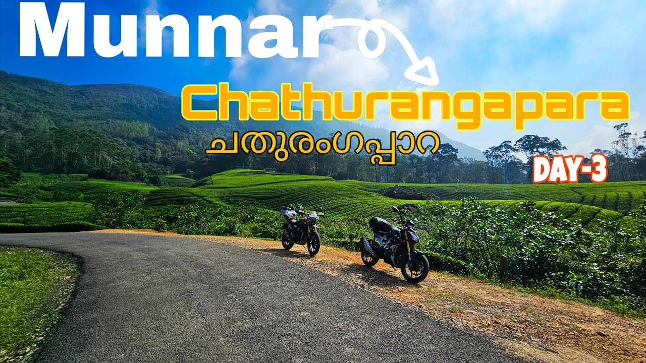 You Won’t Believe This View! || Munnar to Chathurangapara & Final Ride Home || Ft. RTR-310,SCRAM-400
