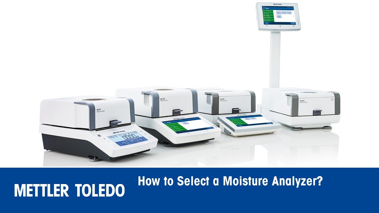 1/6 Introduction - How to Select a Moisture Analyzer?