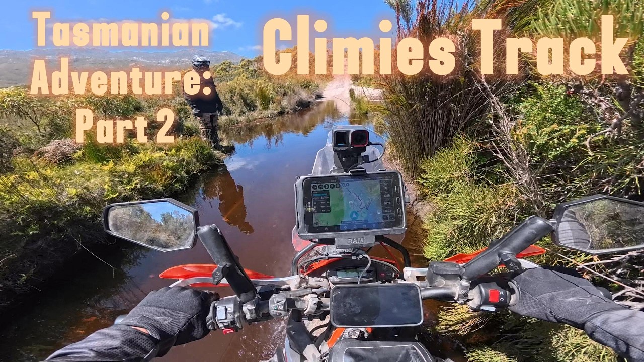 TASMANIAN ADVENTURE PART 2 | CLIMIES TRACK | WEST COAST | KTM690 YAMAHA T7