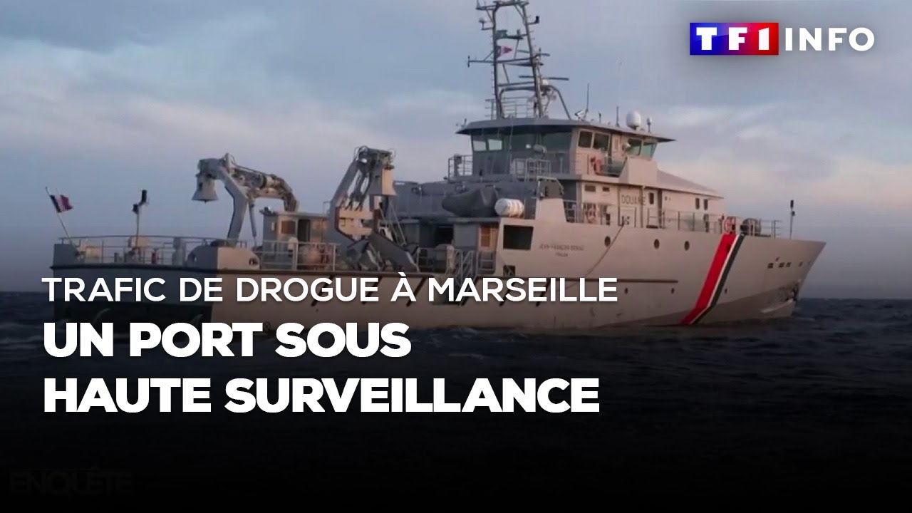 ENQUÊTE - Trafic de drogue à Marseille : un port sous haute surveillance