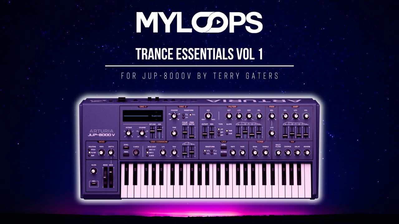 MyLoops Trance Essentials Vol 1 JUP 8000V (Out now!)