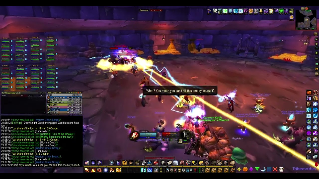 Turtle Wow - MM weekly Naxx - 18 November - Fire Mage POV