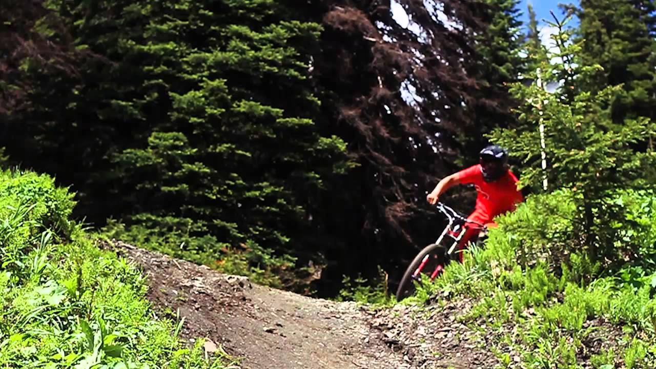 Silvia at Sun Peaks Bike Park - Matt Miles