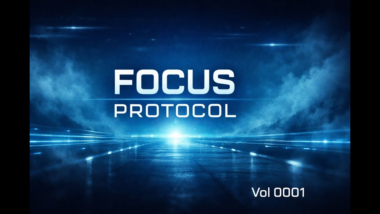 Focus Protocol Vol 0001. Minimal Trance for Deep Focus