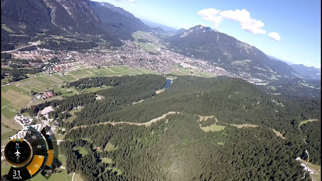 Paragliding Osterfelderkopf bei starken Talwind
