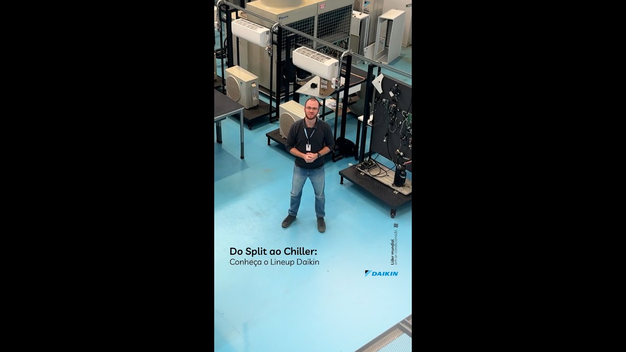 Do Split ao Chiller: Conheça o Lineup Daikin