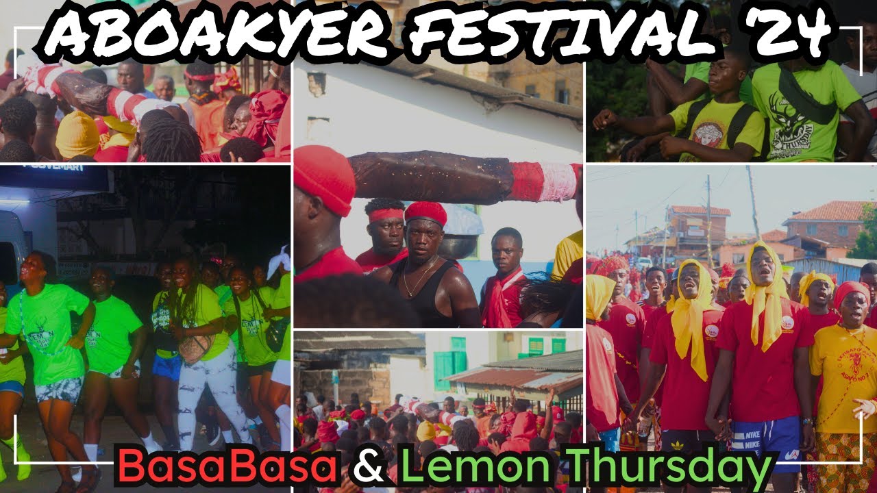 Winneba Aboakyer Festival 2024 - BasaBasa & Lemon Thursday