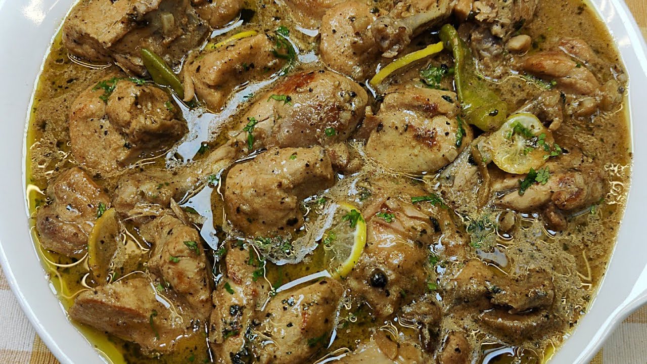 Chicken Kali Mirch Gravy, Authentic Lemon Pepper Chicken, Tasty Chicken Recipe, Lemon Pepper Chicken