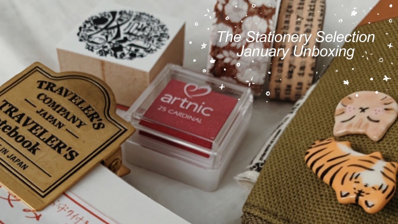 The Stationery Selection January Unboxing