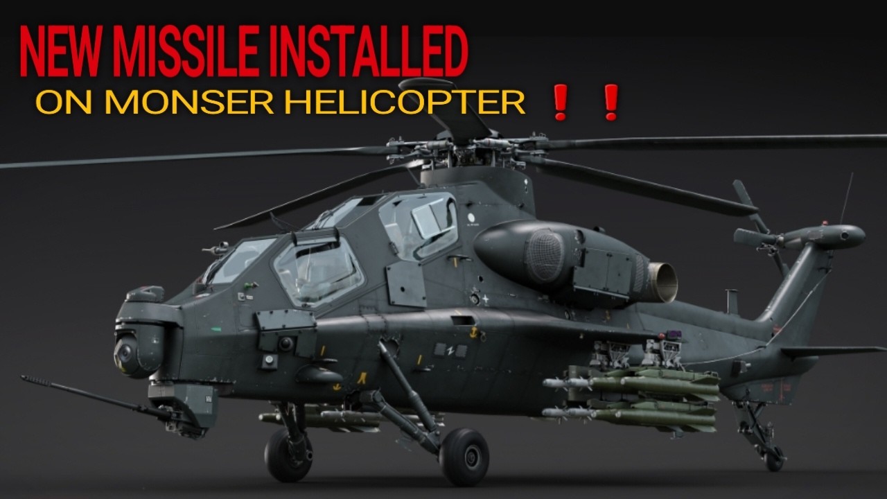 Meet China&rsquo;s Installed New Missile On Monster Attack Helicopter