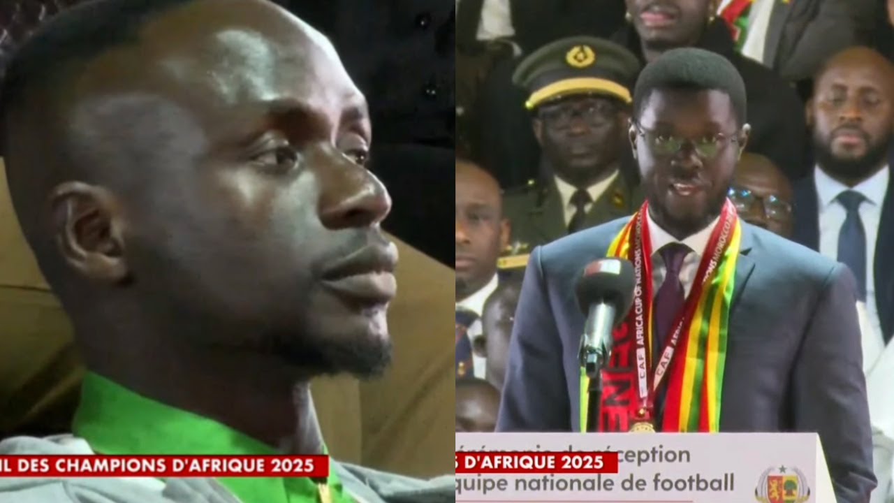 Sacre des lions : Discours du président Bassirou Diomaye Faye ''Mangui Sargal Sadio Mané...''