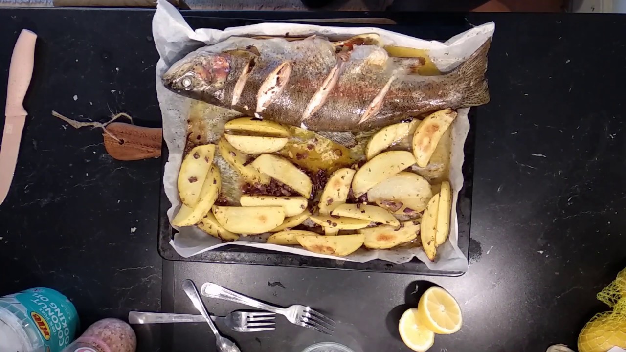 Pstrąg Pieczony z ziemniakami | u Zakopca #7