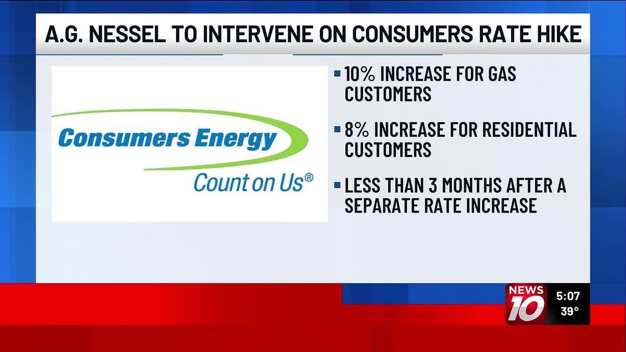AG Nessel to challenge Consumers Energy&rsquo;s $240M gas rate hike