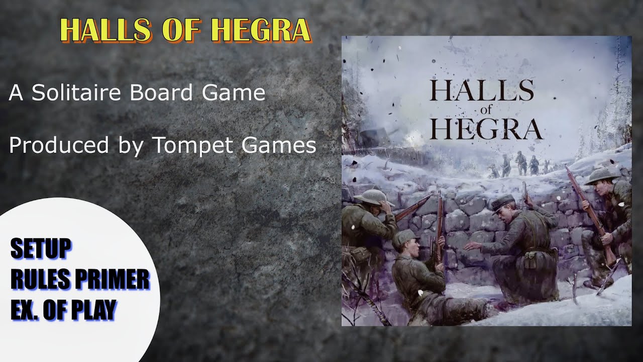 Halls of Hegra Setup & Example of Play