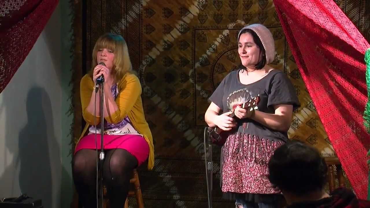 Liz Miller and Erin Drennen at Walla Fest 02/04/12