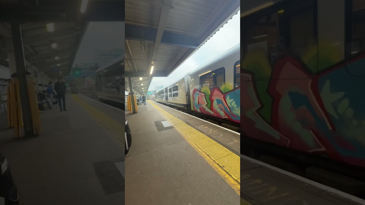 South Western Railway Class 450 departing Southampton Central