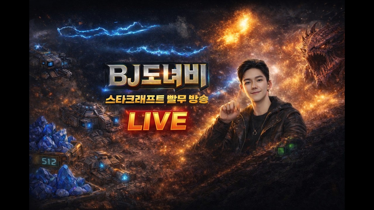 신입 도녀비 스타크래프트 빨무 소통 방송 시청자님10명 목표 방송!!