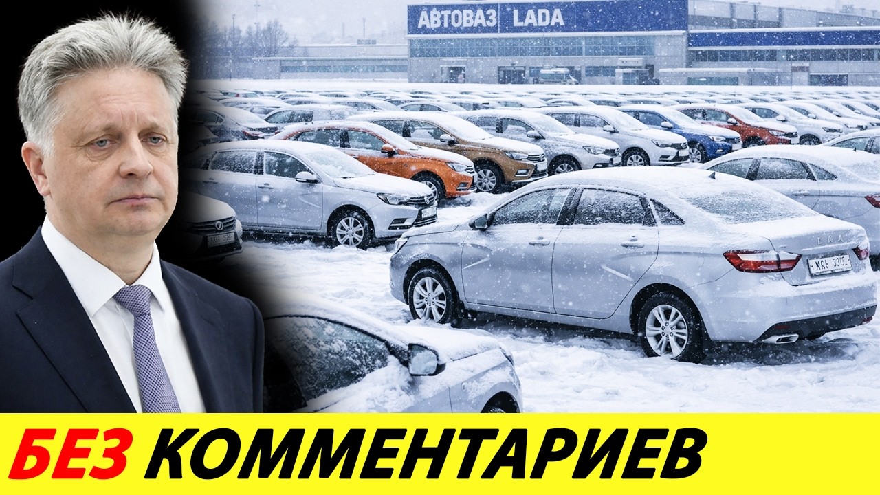 ⛔️БЕЗ КОНКУРЕНТОВ ПРОДАЖИ ЛАДЫ РУХНУЛИ НА 62%❗❗❗ СОКОЛОВ УНИЧТОЖИЛ АВТОВАЗ🔥 НОВОСТИ СЕГОДНЯ✅