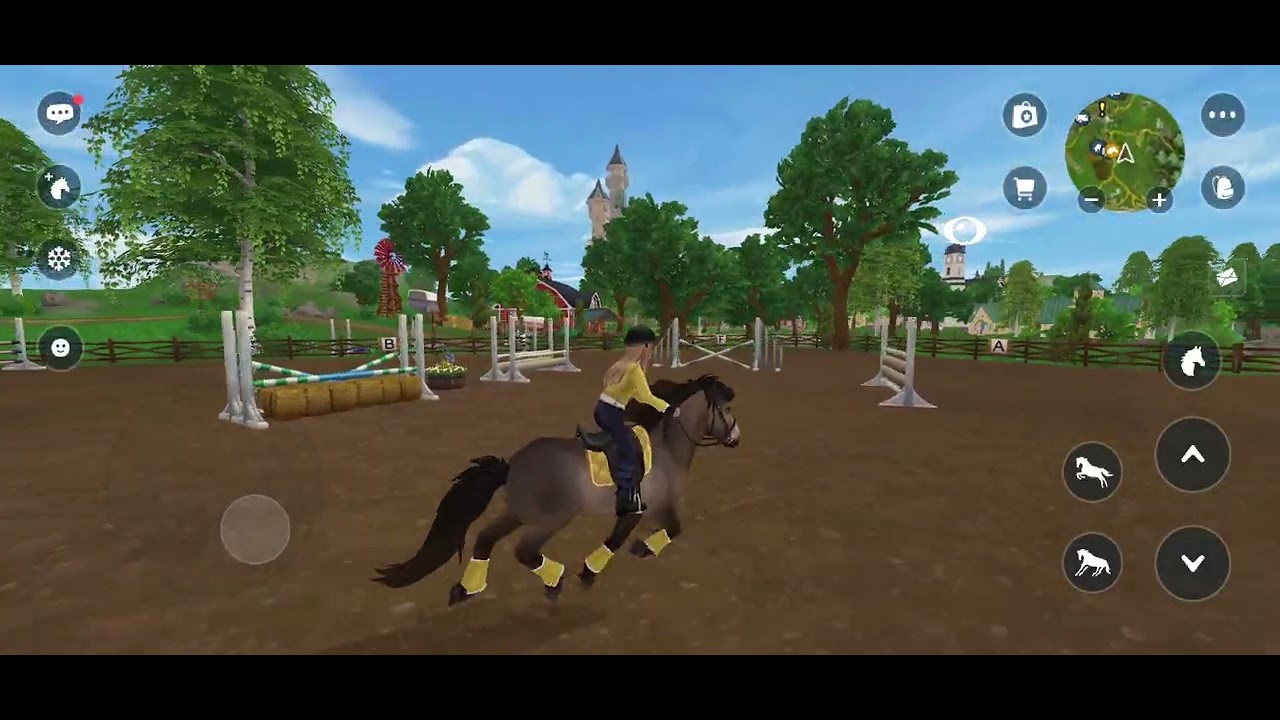 #sso #starstable riding on 2 pony's 