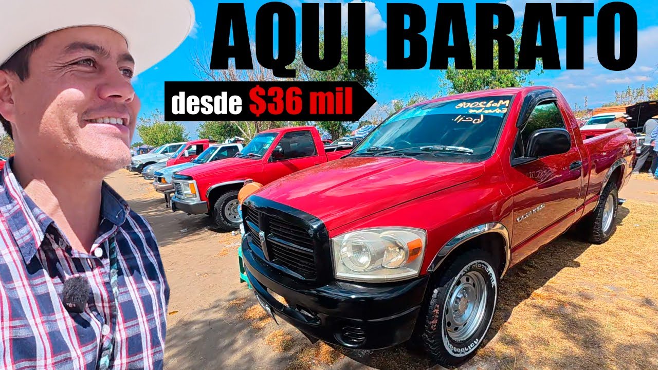 Tianguis BARATOS de autos, ofertas desde $36 mil pesos - Tianguis 4 Caminos Puebla !