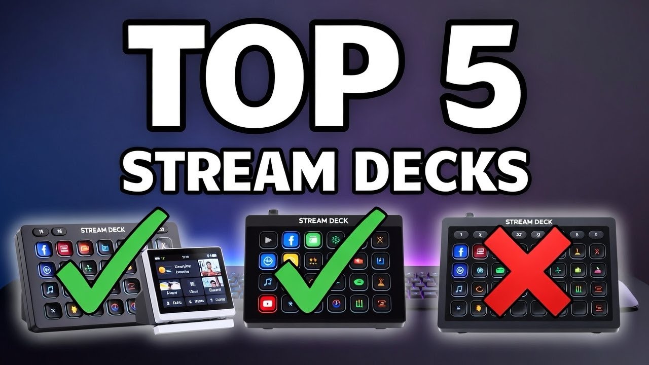 ¿Qué Stream Deck Comprar en 2026? 🔥 Los 5 MEJORES Controladores de Estudio | Guía Completa