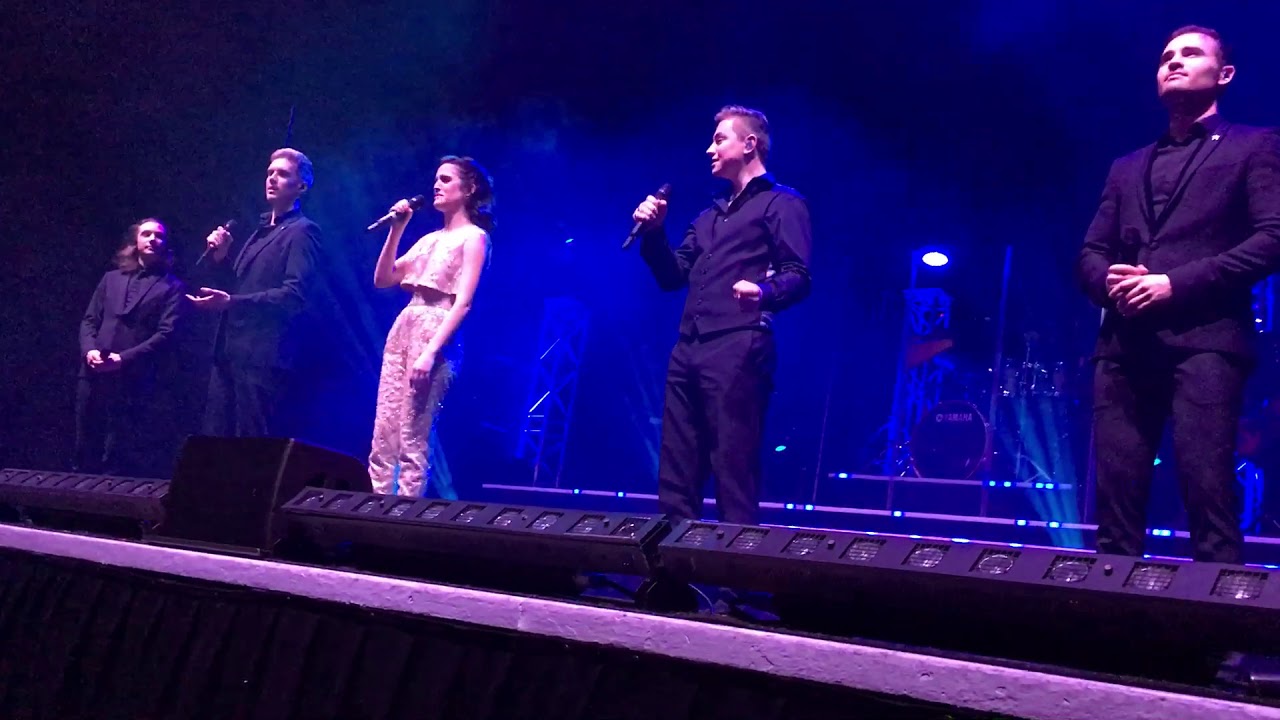 “A million dreams” performed by Collabro and Lauren Samuels