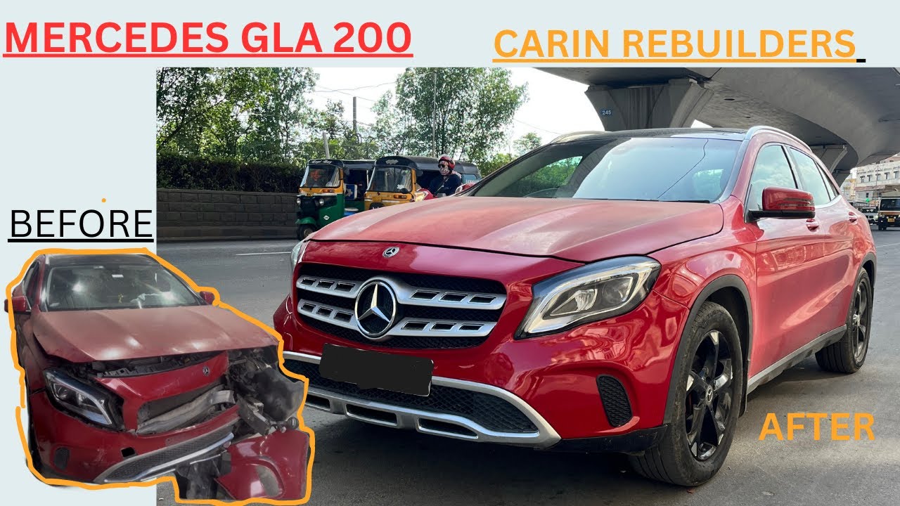 WE REBUILDED AN MERCEDES GLA 200 🥹