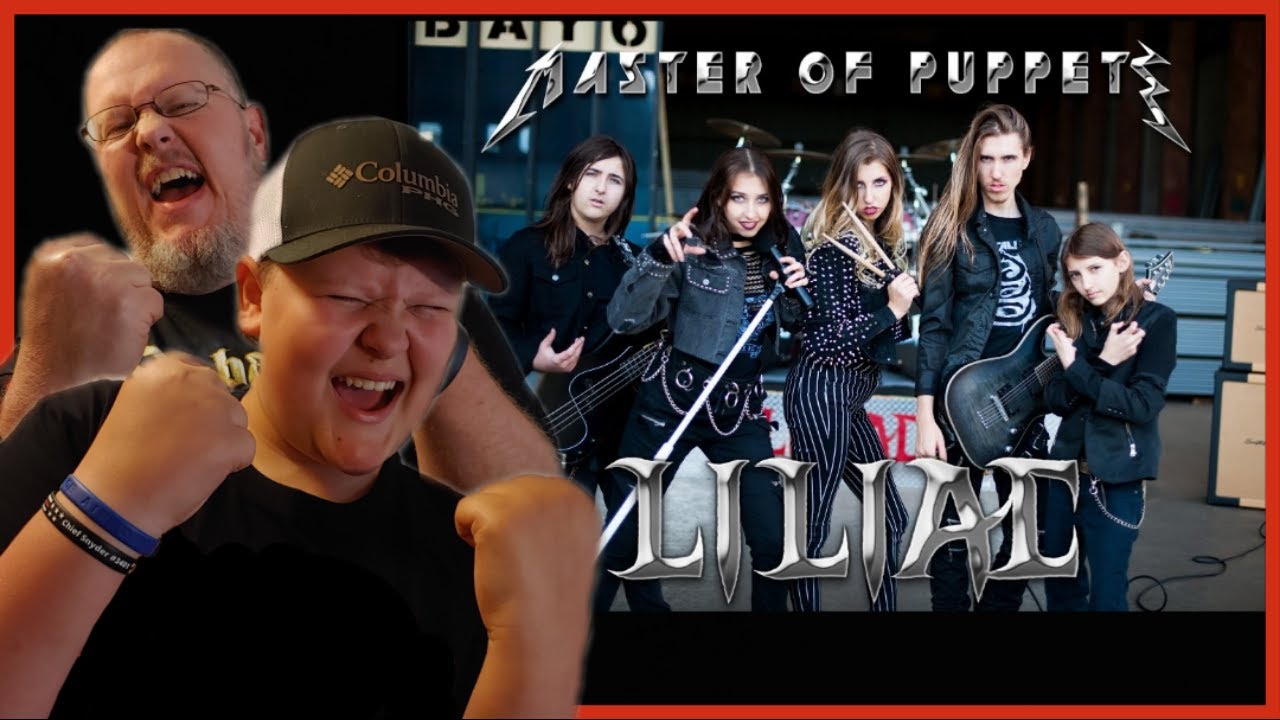 Liliac - Master of Puppets (REACTION) Metallica Cover | Official Video