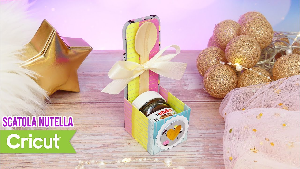 Scatola porta Nutella con Cucchiaio | Cricut