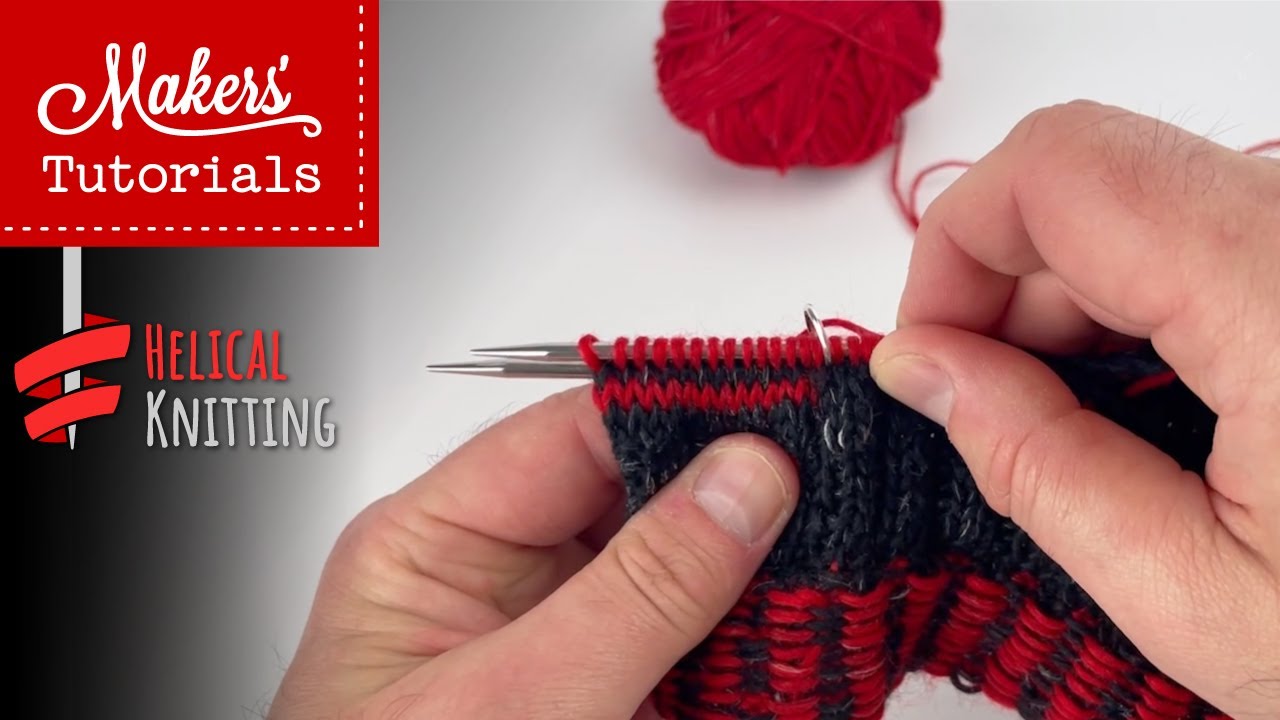 Helical Knitting
